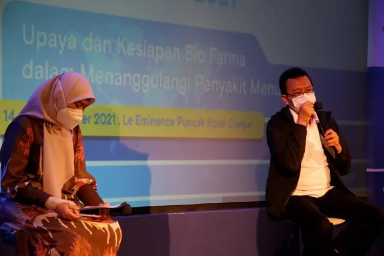 Foto: Capaian Distribusi Vaksin Covid-19 oleh Bio Farma Tahun 2021
