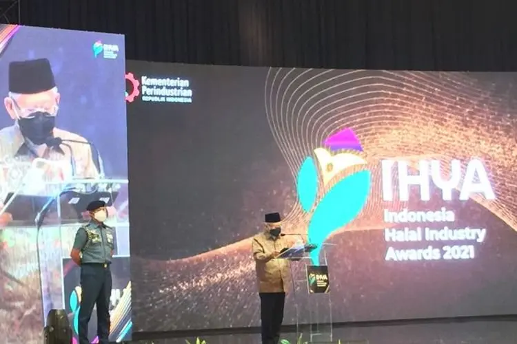 Wapres Ma'ruf Amin Optimis Indonesia Mampu Penuhi Produk Halal