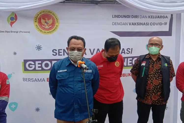 Percepat Target Vaksinasi di Jabar, GeoDipa Gandeng BIN Gelar Sentra Vaksinasi