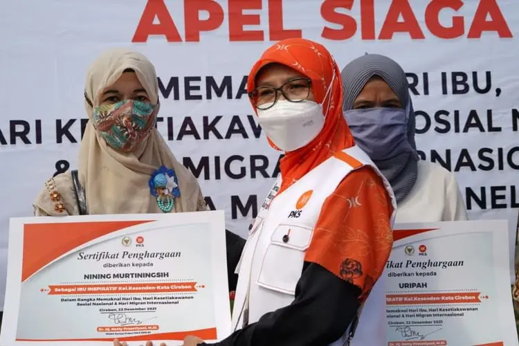 Gelar Apel Siaga di Hari Ibu, Netty Aher: Pengokohan Peran Komprehensif Perempuan dalam Membangun Peradaban