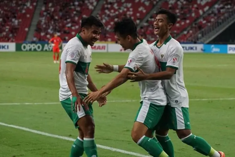 Indonesia Ditahan Imbang Singapura 1-1 di Leg Pertama Semi Final Piala AFF 2020