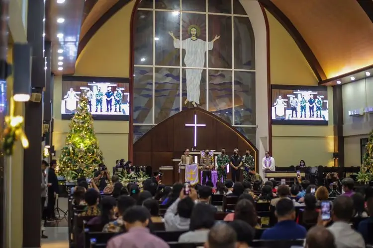 Forkopimda Kunjungi Gereja, Pastikan Suasana Ibadah Kondusif