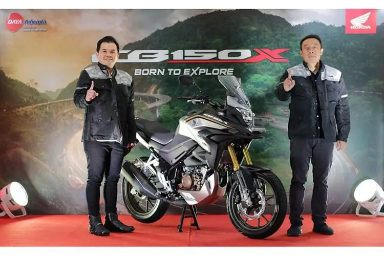Perkuat Pasar Motor Sport, DAM Rilis New CB150X Mengaspal di Jabar