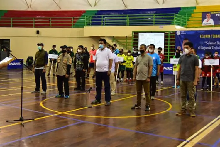 Pengprov Teqball Jabar Lantik 10 Pengcab Periode 2021-2025