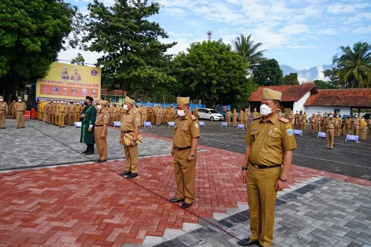 Bupati Garut Rudy Gunawan Lantik Empat Pejabat Tinggi Mengisi Jabatan Kosong