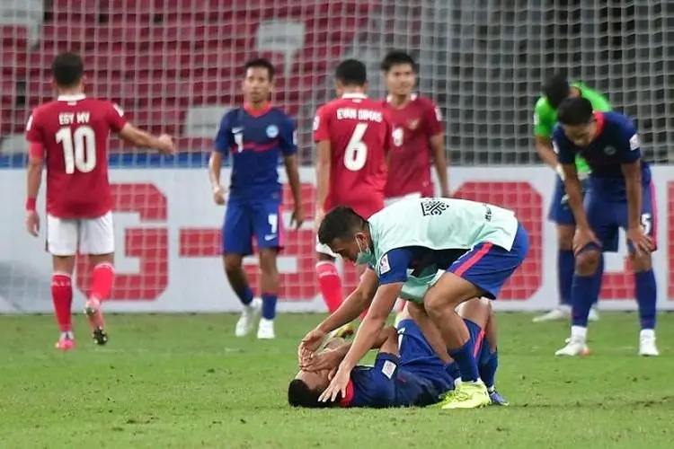 Baru Terungkap, Ini yang Dirasakan Faris Ramli, Pemain Singapura yang Gagal Cetak Gol Penalti ke Gawang Timnas