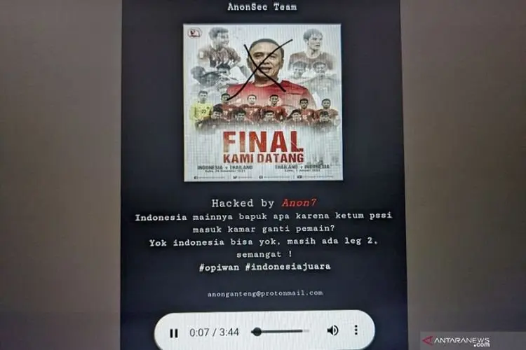 Deretan Fakta Nyeleneh Usai Indonesia Dihajar Thailand: Dukun Dihujat, Gambar Ketum PSSI Dicoreng Hacker