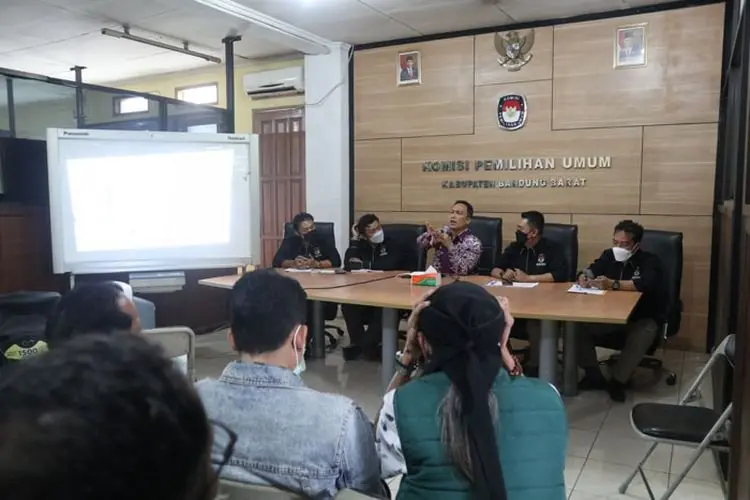Belum Masuk Tahapan, KPU KBB Mulai Sosialisasi Pemilu 2024