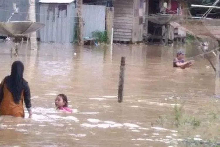 Terbukti...IKN Baru Tak Bebas Banjir, Air Meluap Rendam Rumah Warga di Sepaku Penajam Paser Utara