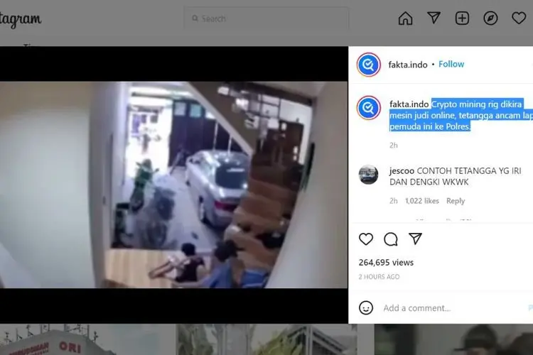 Pemuda Diancam Dilaporkan ke Polisi Oleh Tetangganya Karena Disangka Main Judi Online, Padahal Mining Crypto