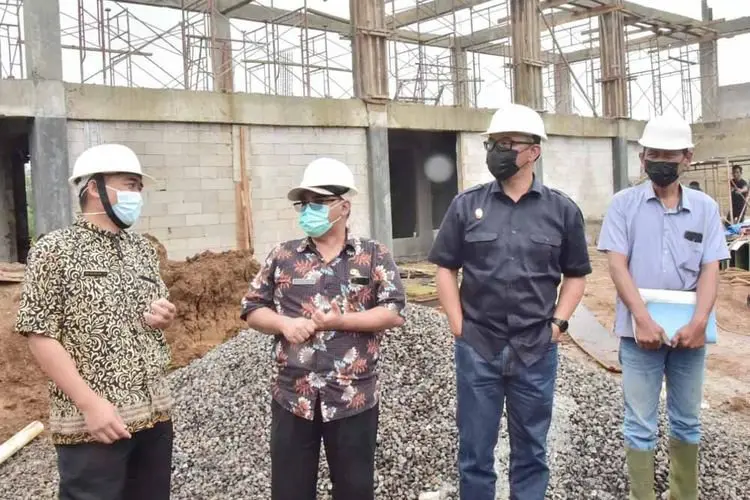 Dispora Kabupaten Bogor Akan Memutus Kontrak Kontraktor Stadion Mini Tenjo Karena Dinilai Gagal