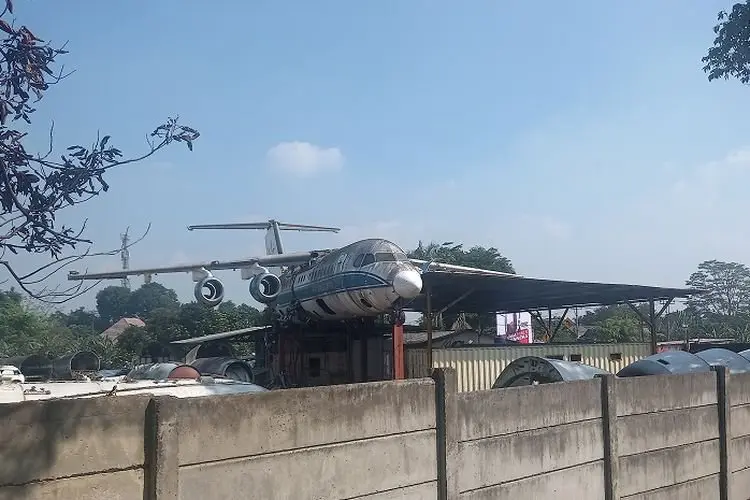 Restoran Pesawat Terbang di Kemang Bogor Gagal Dapatkan Izin Usaha, Kini Hanya Jadi Bangkai
