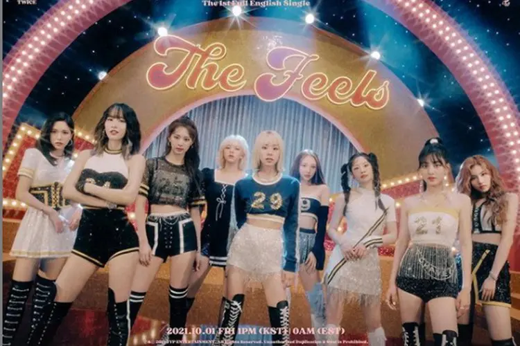 Ikuti Keberhasilan BLACKPINK, âThe Feelsâ TWICE Berhasil Masuk Chart Billboardâs Pop Airplay