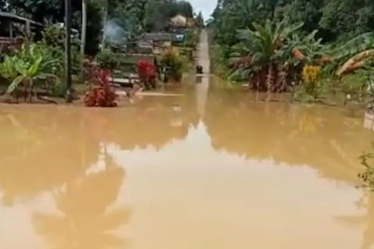 Lagi dan Lagi, Daerah Seputaran IKN Baru di Penajam Paser Utara, Disapu Banjir