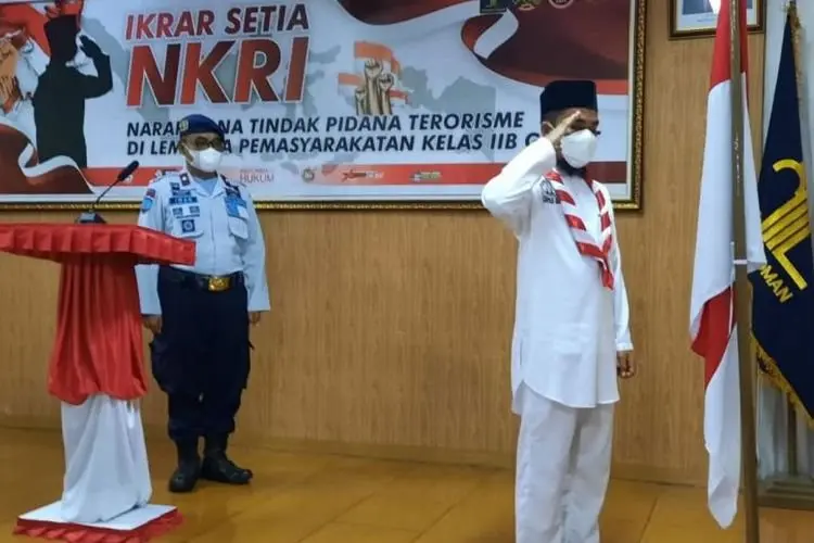 Napi Terorisme Lapas Garut Nyatakan Setia NKRI