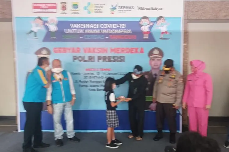 Capai Target Vaksinasi Anak, Polrestabes Gandeng Masyarakat Tionghoa Peduli