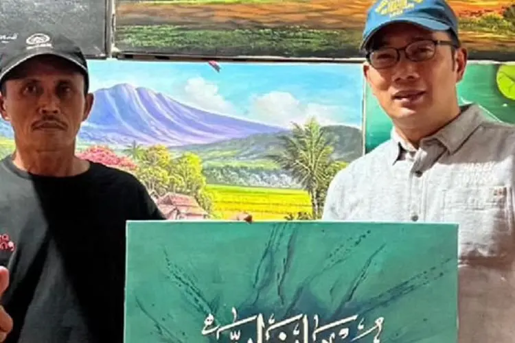 Gegara Ridwan Kamil, Lukisan Seniman Braga Laku dengan Harga Tinggi via NFT