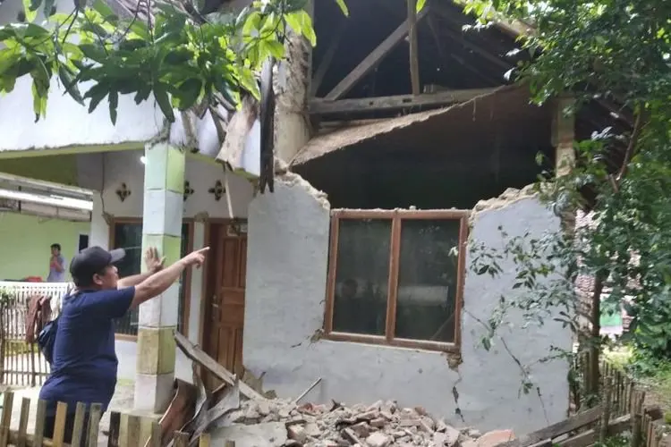 Rumah Rusak Akibat Gempa di Pandeglang Banten Bertambah Jadi 1.909 Unit
