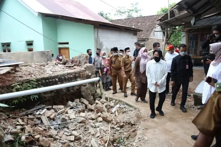 Mensos Risma Tekankan Pelaksanaan Mitigas Pasca Gempa Pandeglang 