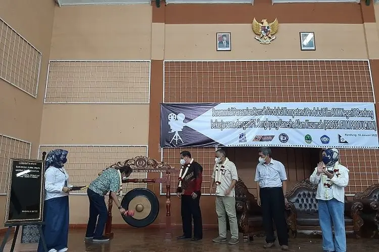 Gandeng Perusahaan Film, SMKN 5 Bandung Dirikan Rumah Produksi