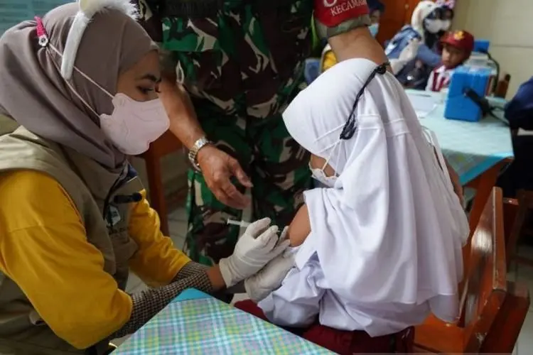Vaksinasi Anak di Kabupaten Garut Sudah Mencapai 200 Ribu Lebih