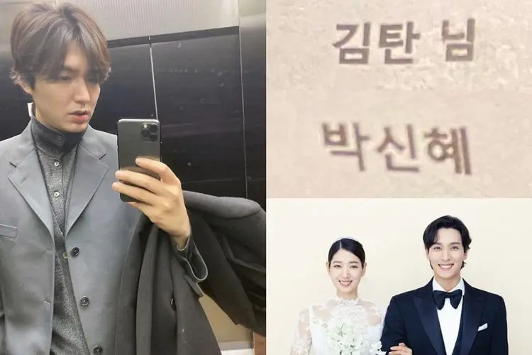 Lee Min Ho Hadiri Pernikahan Park Shin Hye Sebagai Kim Tan Kekasih Cha Eun Sang