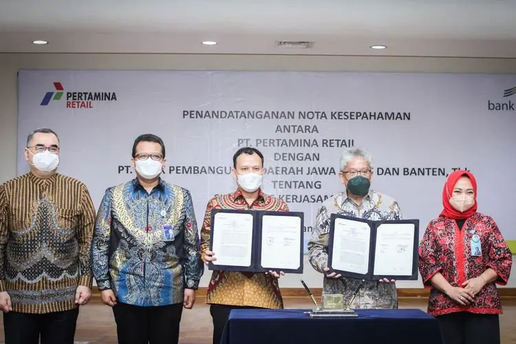 bank bjb Sinergitas Kerjasama Bisnis dengan Pertamina Retail, Kembangkan Digitalisasi Payment dan Pertashop