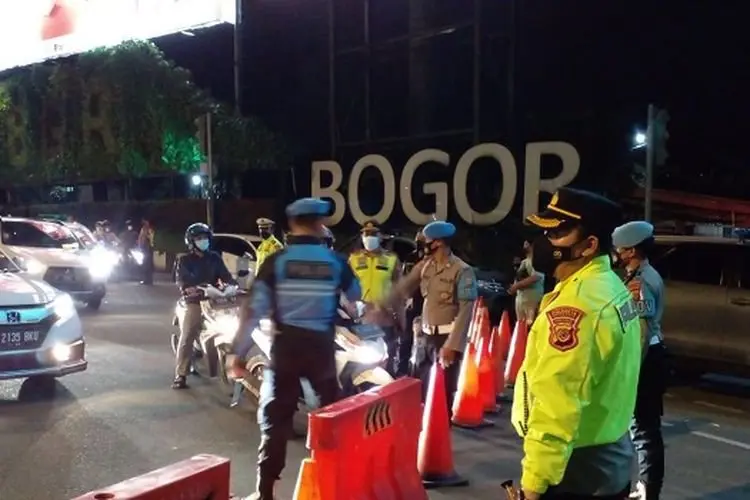 Imbas Omicron Menggila, Kota Bogor Terapkan Gage, Sejumlah Ruas Jalan Protokol Ditutup