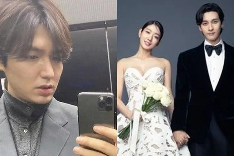 Bahas Gaya Fashion Santai Lee Min Ho ke Pernikahan Park Shin Hye dan Choi Tae Joon, Tetap Ganteng!