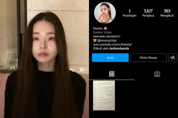 Setelah Video Permintaan Maaf, Free Zia Hapus Semua Postingan di Instagramnya