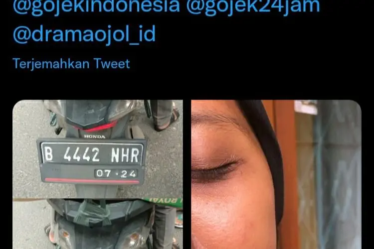 Viral! Wanita Ini Bagikan Cerita Kakaknya yang Dicakar hingga Diludahi Driver Ojol
