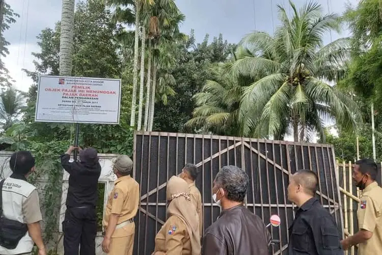 Duh, Pemkot Bogor Segel Rumah Mewah, Ini Alasannya