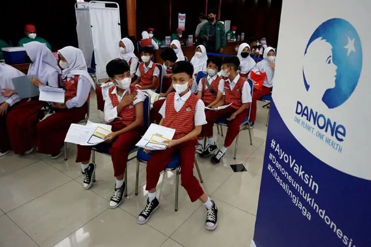 Foto: Sentra Vaksinasi Anak Generasi Maju di Kota Bandung