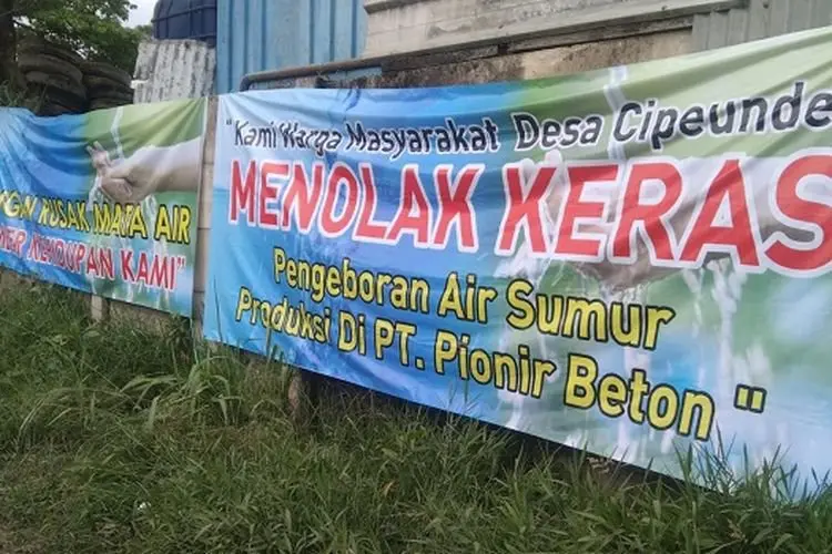 Warga Desa Cipeundeuy KBB Terancam Kekeringan Ekstrem, Gegara Pengeboran Sumur Artesis Serampangan!