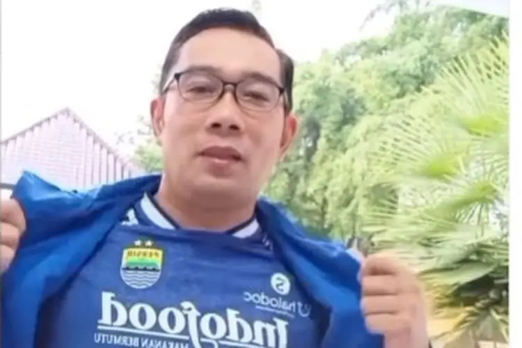 Ridwan Kamil Sudah Pakai Baju Persib Mau Nonbar dengan Eko Maung, Laga Persib Vs PSM Batal Digelar