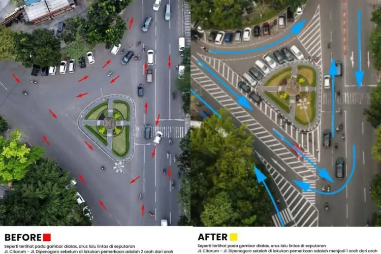 Tekan Lakalantas, Pemkot dan Polrestabes Bandung Rekayasa Sejumlah Jalur