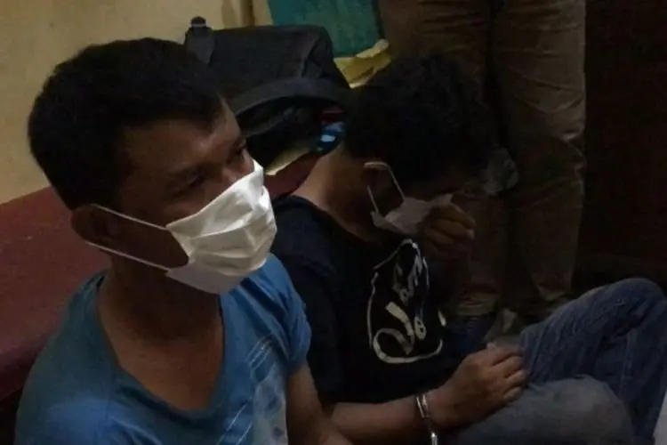 Demi Tangkap Penjambret, Bripka Oktavianus Tabrakkan Motornya Hingga Terluka