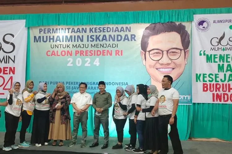 Gus Muhaimin Menangis Didukung Nyapres 2024 Oleh Pekerja Migran Jabar