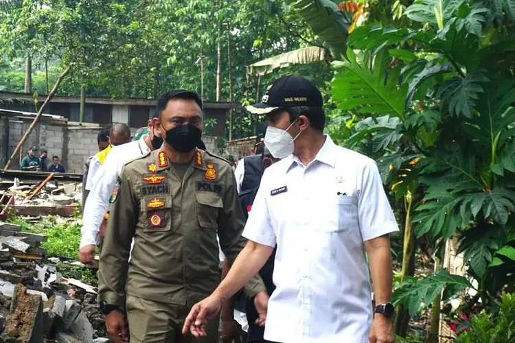 150 Bangunan Liar BNR Ditertibkan, Pemkot Bogor Rencananya Bikin  Stasiun hingga Kantor KUA