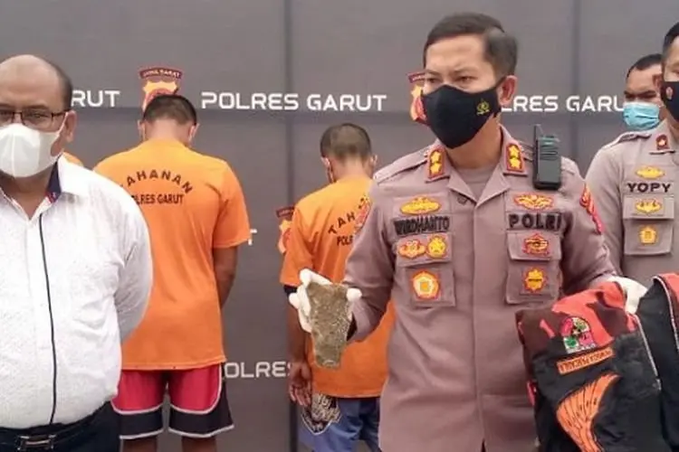 Polisi Ciduk Anggota Ormas yang Berebut Jatah Preman di Garut