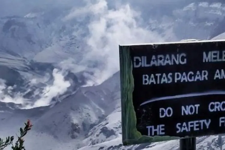 Gunung Tangkuban Parahu Semburkan Asap Solfatara, PVMBG Imbau Warga Tak Mendekati Bibir Kawah