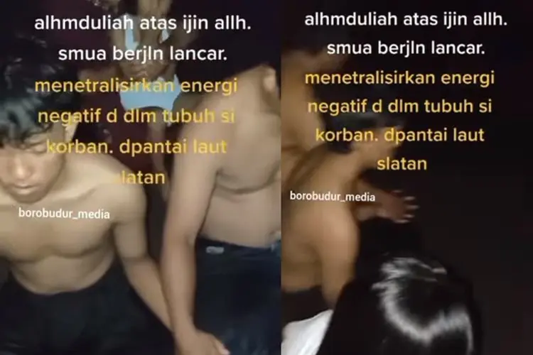ï»¿ Video Korban Ritual Maut Sebelum Terseret Ombak Pantai Payangan Beredar di Medsos