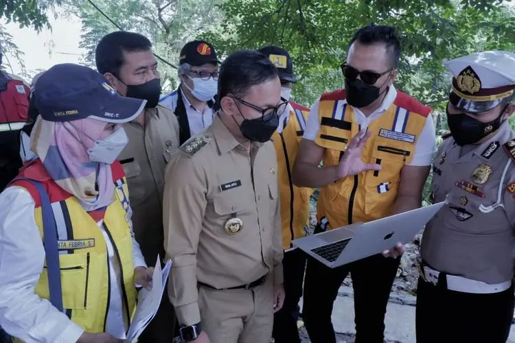 Perbaikan Jalan Amblas Sholeh Iskandar Harus Lebih Teliti, Ada Kabel Penyuplai Listrik Istana Bogor