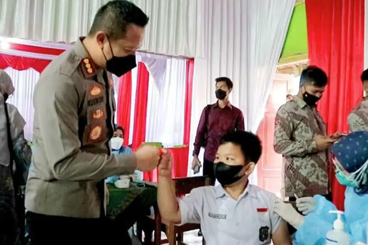 Sebanyak 600 Anak Usia 6 hingga 11 Tahun Ikuti Vaksinasi Merdeka di Banjaran Kabupaten Bandung