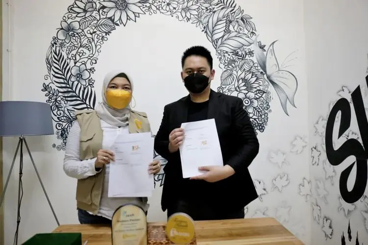 Jenfi Indonesia Bersama Baqoel Sepakat Bantu UMKM Usaha Dimodalin