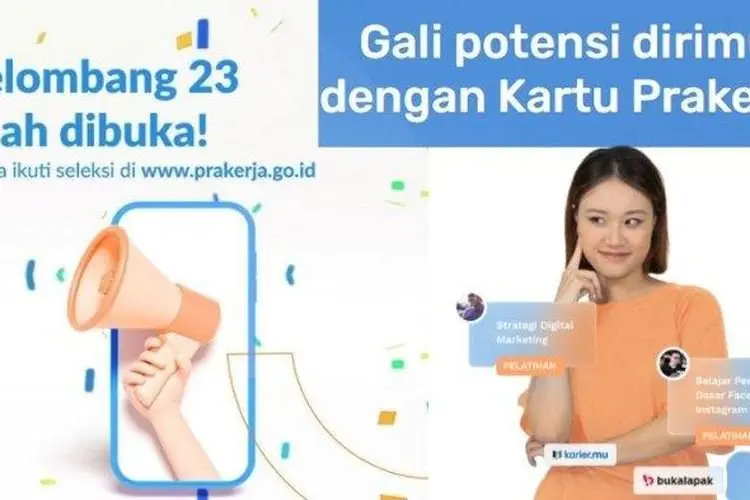 Sudah Dibuka! Simak Tips Lolos Kartu Prakerja Gelombang 23