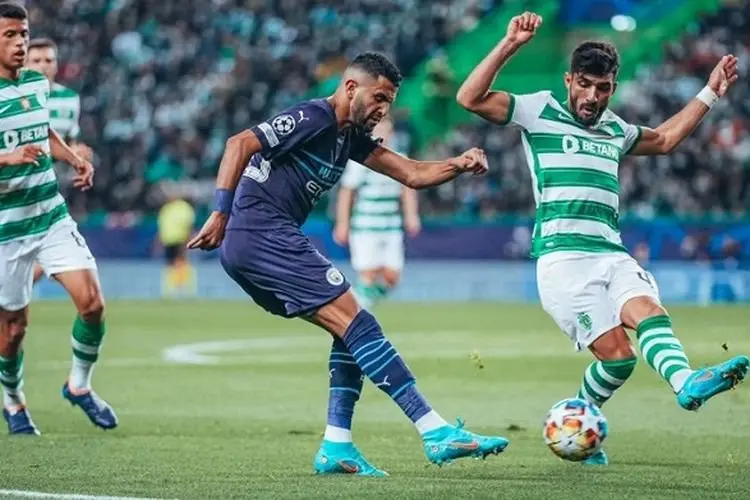 Manchester City vs Tottenham Hotspur, Riyad Mahrez : Tancap Gas!