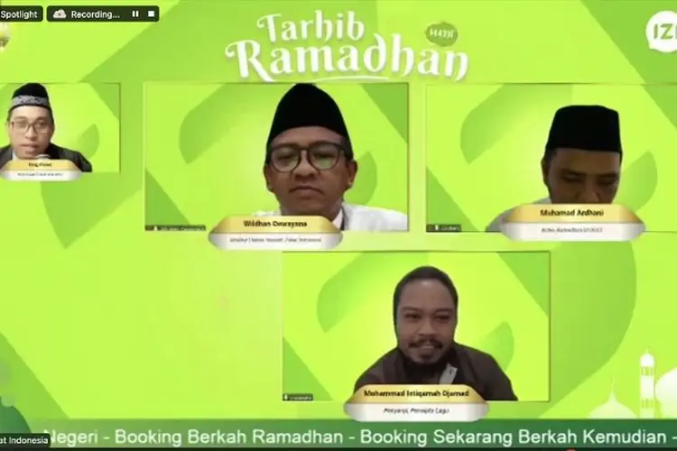 Persiapkan Kebutuhan Ramadan ke Penjuru Negeri, IZI Launching Program Booking Berkah Ramadhan