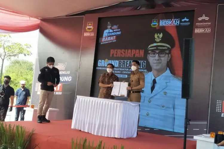 Pembangunan Jalan Lingkar Kota Baru Parahyangan - Cipatat Resmi Dimulai, 3 Km Lahan Masih Belum Dibebaskan