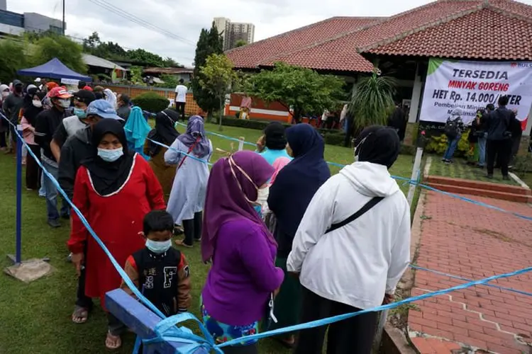 Foto: Operasi Pasar Minyak Goreng